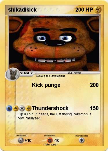 Pokemon shikadikick