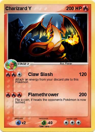 Pokemon Charizard Y