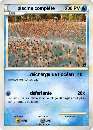 Pokemon piscine complète