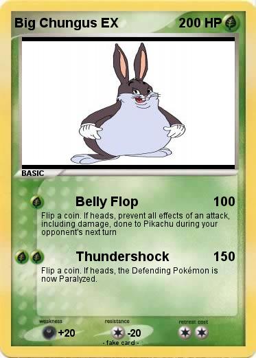 Pokemon Big Chungus EX