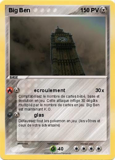 Pokemon Big Ben