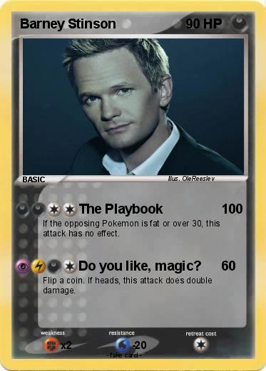 Pokemon Barney Stinson