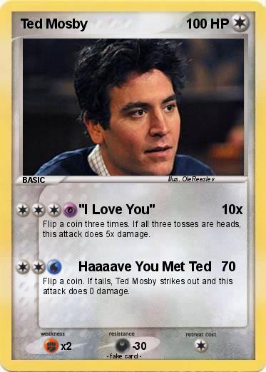 Pokemon Ted Mosby