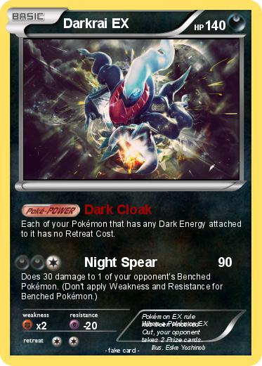 Pokemon Darkrai EX