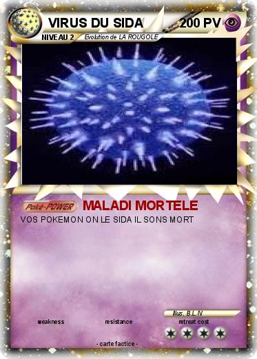 Pokemon VIRUS DU SIDA