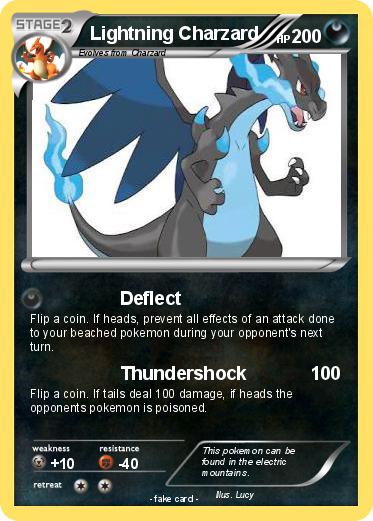 Pokemon Lightning Charzard