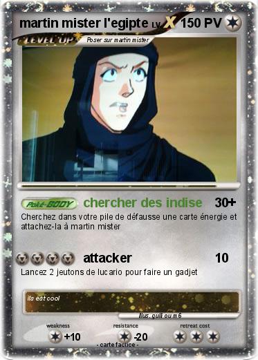 Pokemon martin mister l'egipte