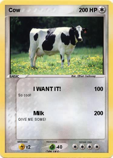 Pokemon Cow