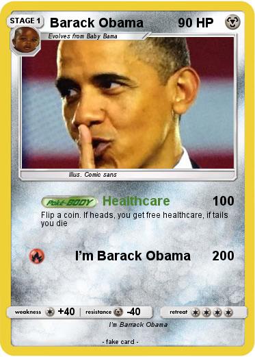 Pokemon Barack Obama