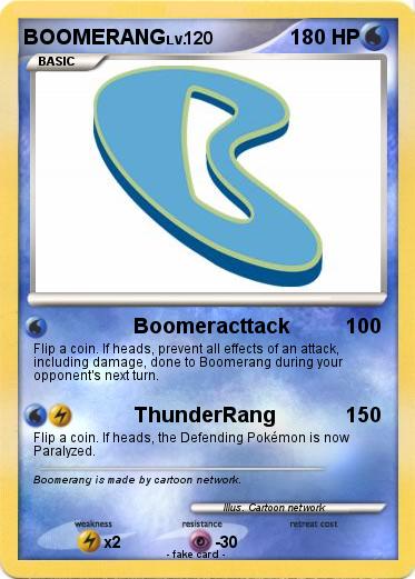 Pokemon BOOMERANG
