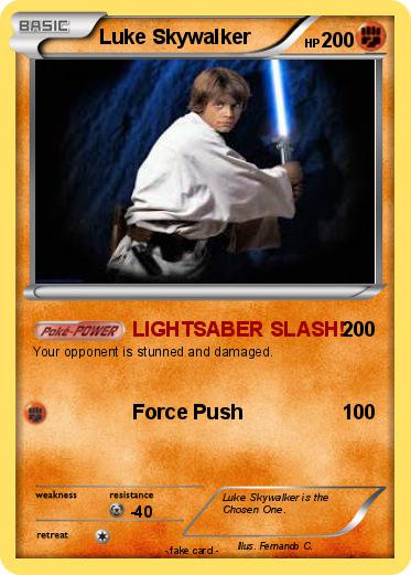 Pokemon Luke Skywalker
