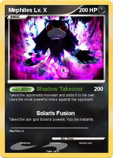 Pokemon Mephiles Lv. X