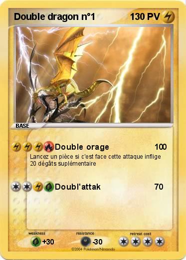 Pokemon Double dragon n°1