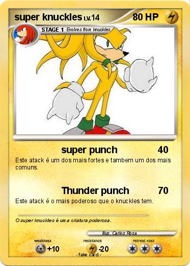 Pokemon super knuckles