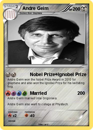Pokemon Andre Geim