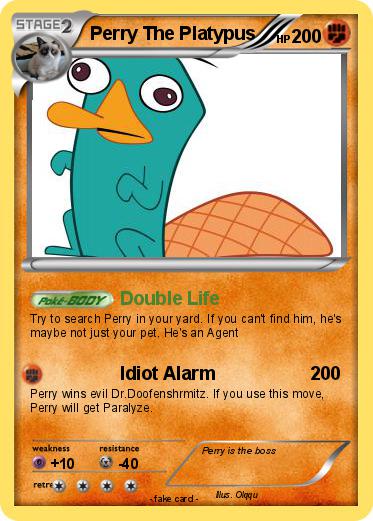 Pokemon Perry The Platypus
