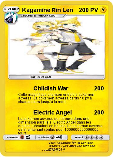 Pokemon Kagamine Rin Len