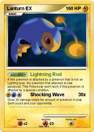 Pokemon Lanturn EX