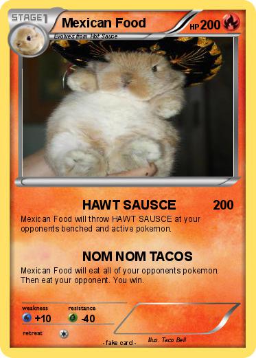 Pokemon Mexican Food