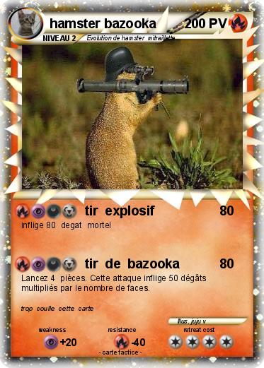Pokemon hamster bazooka