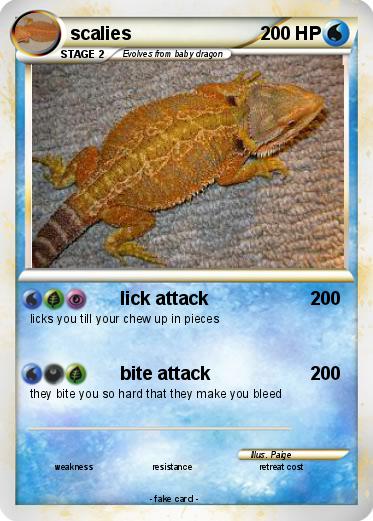 Pokemon scalies