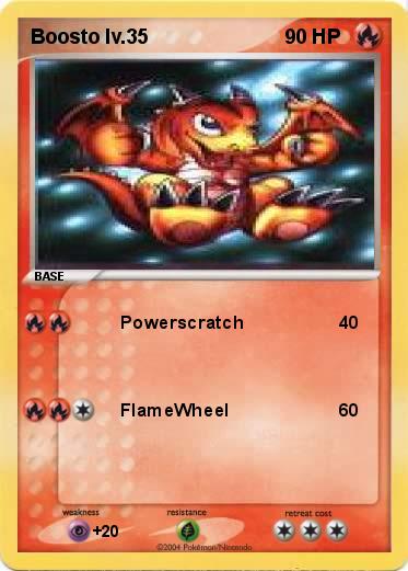 Pokemon Boosto lv.35