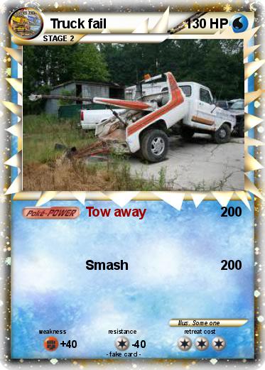 Pokemon Truck fail