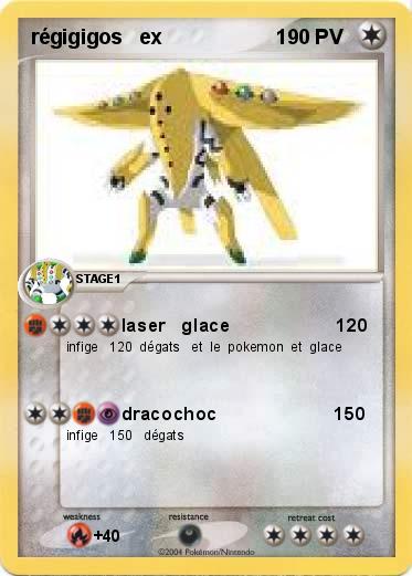 Pokemon régigigos   ex                    1     