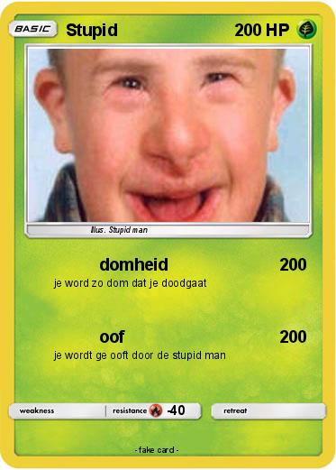 Pokemon Stupid