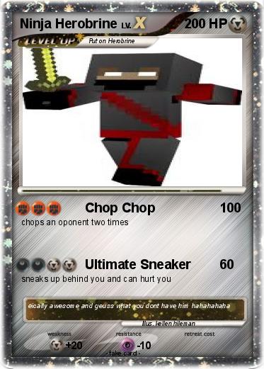 Pokemon Ninja Herobrine