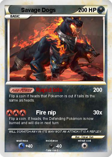 Pokemon Savage Dogs