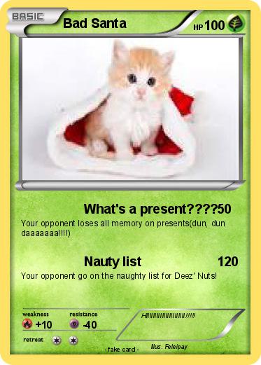 Pokemon Bad Santa