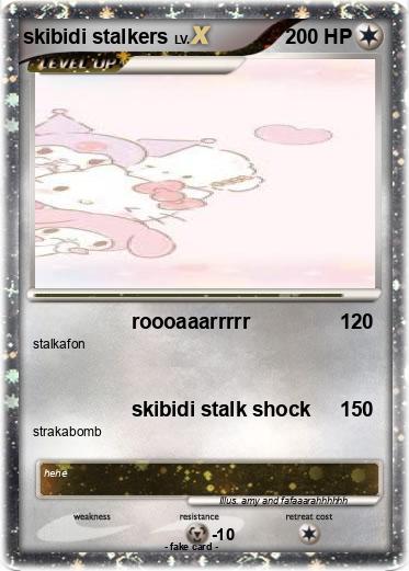 Pokemon skibidi stalkers