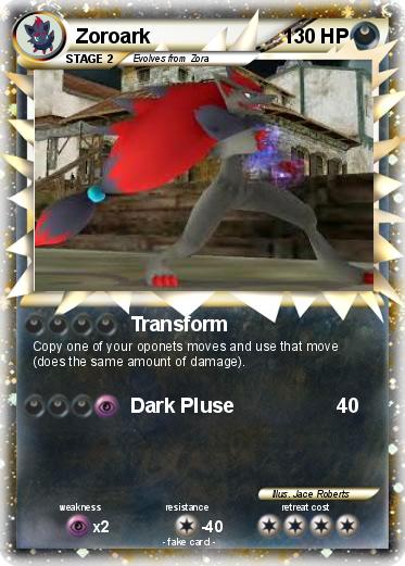Pokemon Zoroark