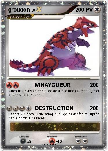 Pokemon groudon