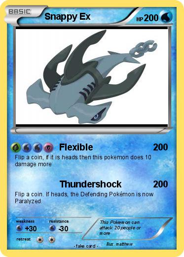 Pokemon Snappy Ex