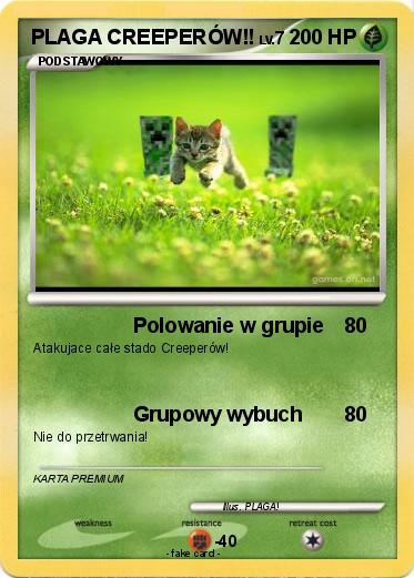 Pokemon PLAGA CREEPERÓW!!