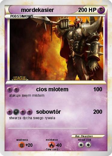 Pokemon mordekasier