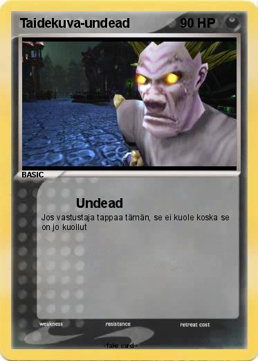 Pokemon Taidekuva-undead