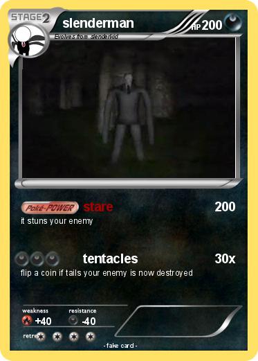 Pokemon slenderman