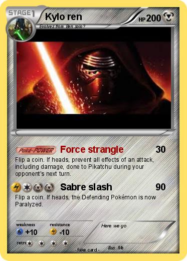 Pokemon Kylo ren