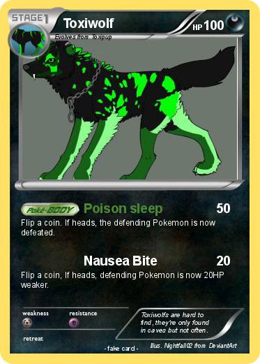 Pokemon Toxiwolf
