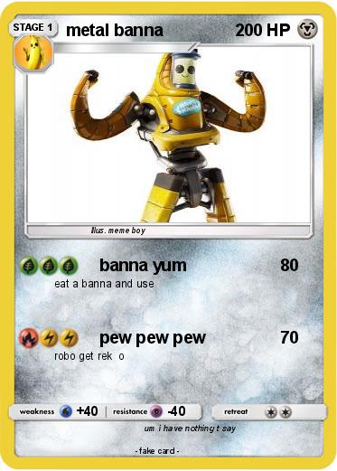 Pokemon metal banna