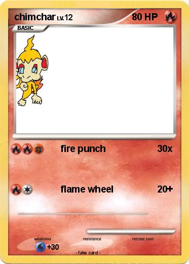 Pokemon chimchar