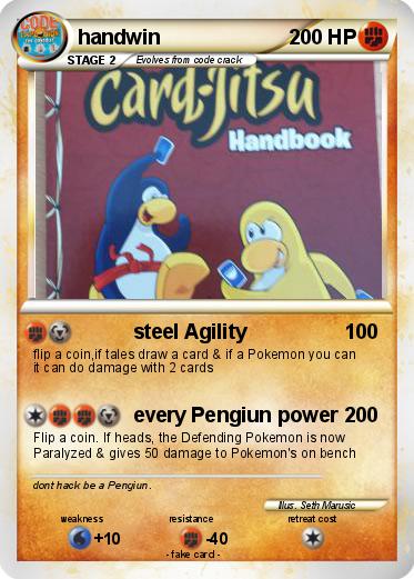 Pokemon handwin