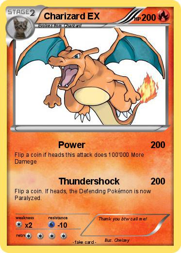 Pokemon Charizard EX
