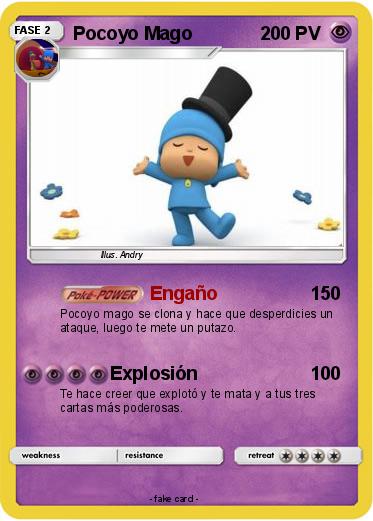 Pokemon Pocoyo Mago