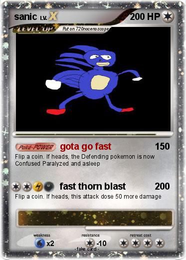 Pokemon sanic