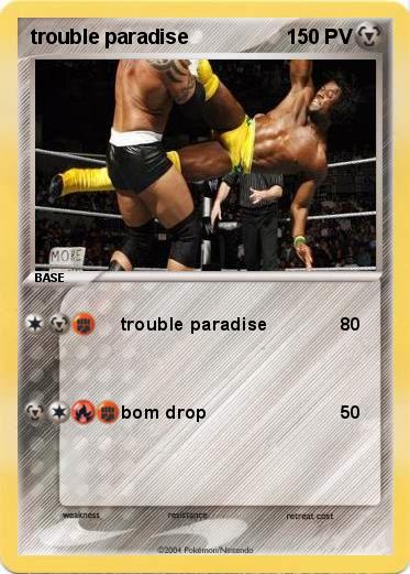Pokemon trouble paradise