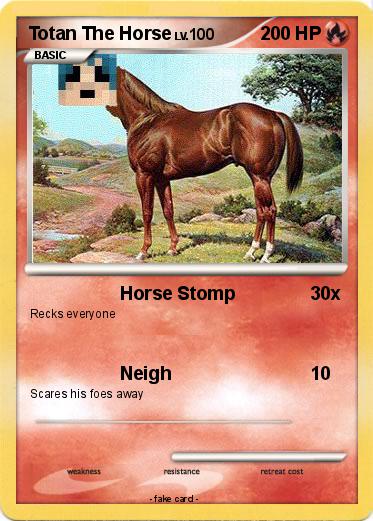 Pokemon Totan The Horse